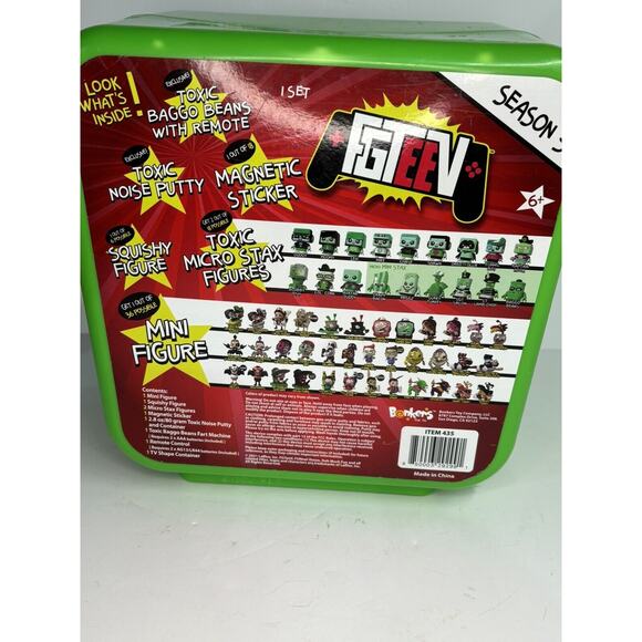 FGTeeV Giant TV TEEV Loose **Season 3** Dental Hygeine Baggo Beans Derpy Bacon - Picture 4 of 7